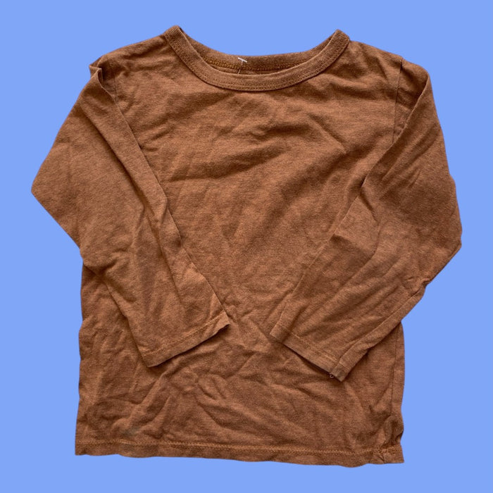 mioche brown top 2y