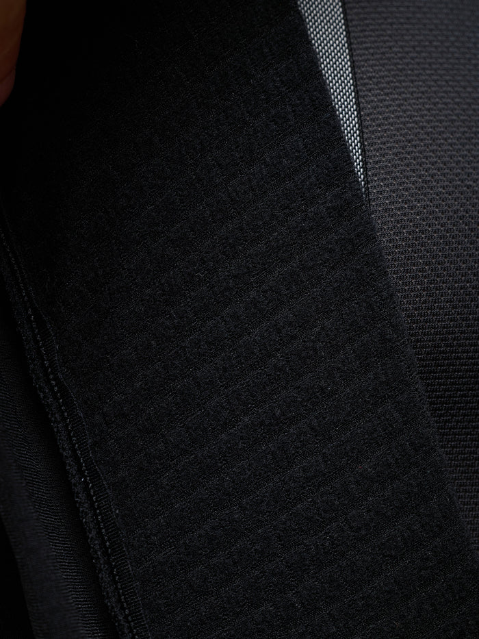 MODERN CLASSIC LS THERMAL GRID JERSEY - BLACK