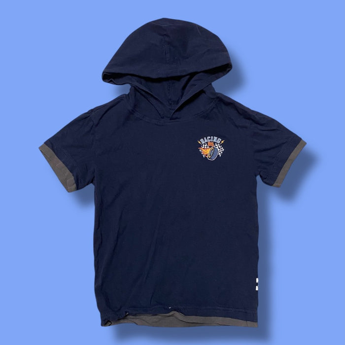 monkey bars hooded tee 5/6y