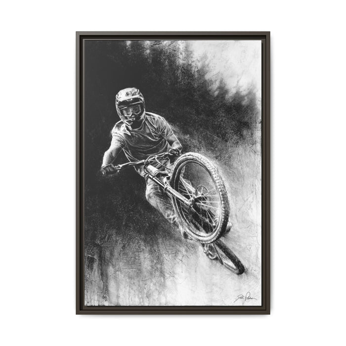 "Mountain Air" Framed Canvas