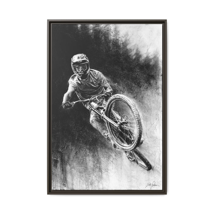 "Mountain Air" Framed Canvas