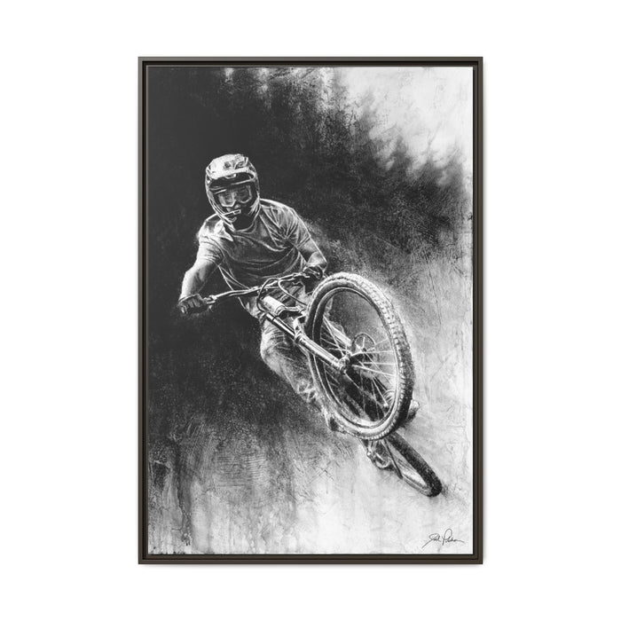 "Mountain Air" Framed Canvas