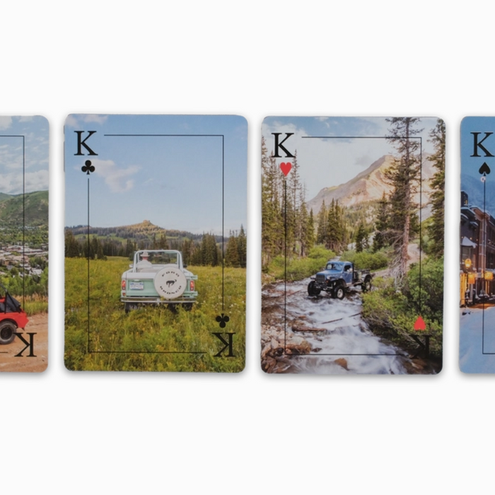 Mountain Rides Playing Cards