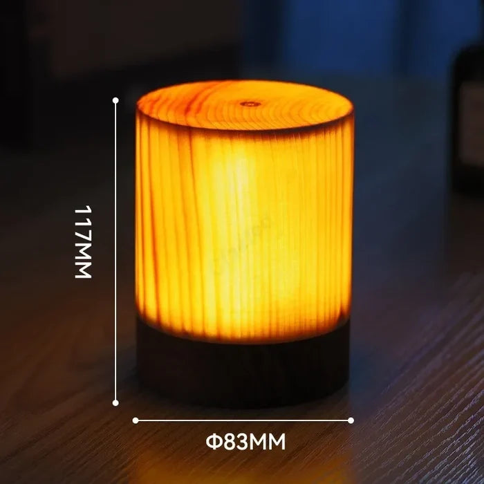 Natural Wood Transparent Light