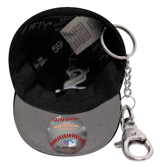 New Era Chicago White Sox MLB Mini Cap Black Key Chain