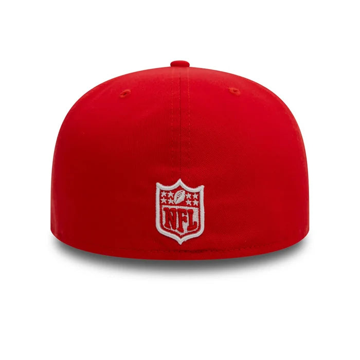 New Era Kansas City Chiefs NFL Official Team Colours Red 59FIFTY Fitted Cap