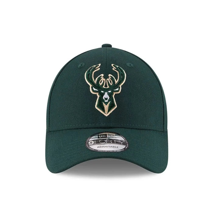 NEW ERA Milwaukee Bucks The League Green 9FORTY Adjustable Cap