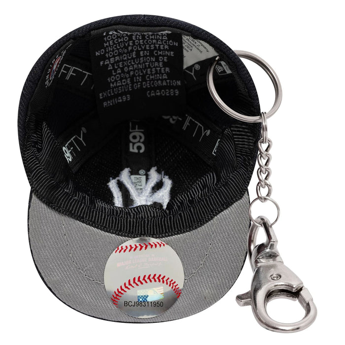 New Era New York Yankees MLB Mini Cap Navy Key Chain