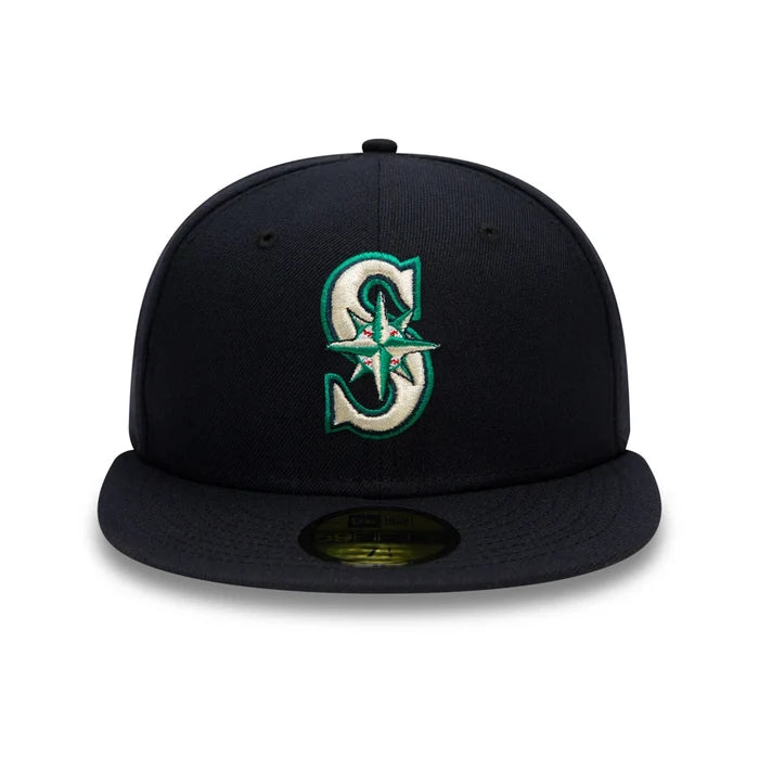 NEW ERA Seattle Mariners Authentic On Field Navy 59FIFTY Fitted Cap