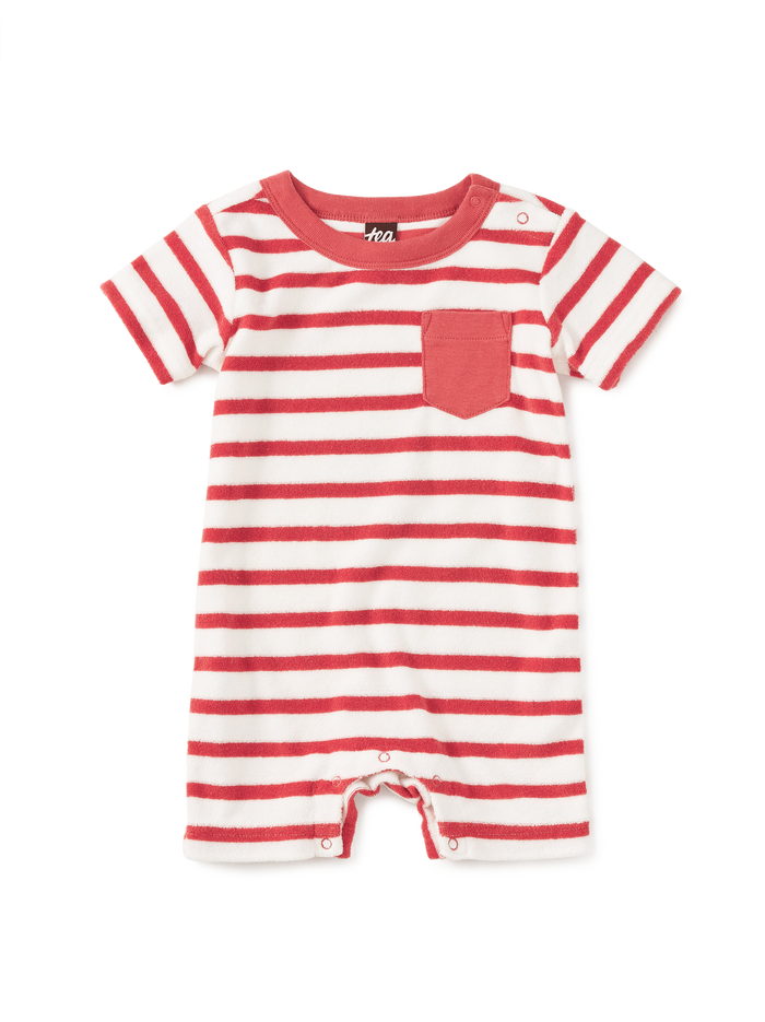 New Pocket Shortie Baby Romper