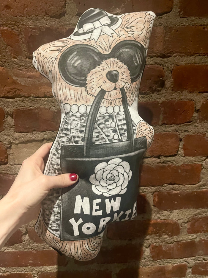 New Yorkie Pillow