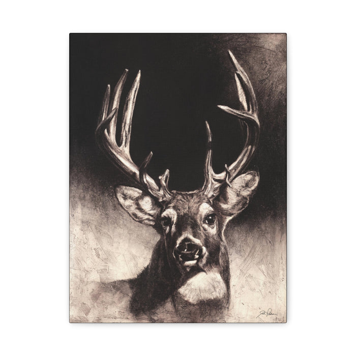 "Nice Buck" Stretched Canvas