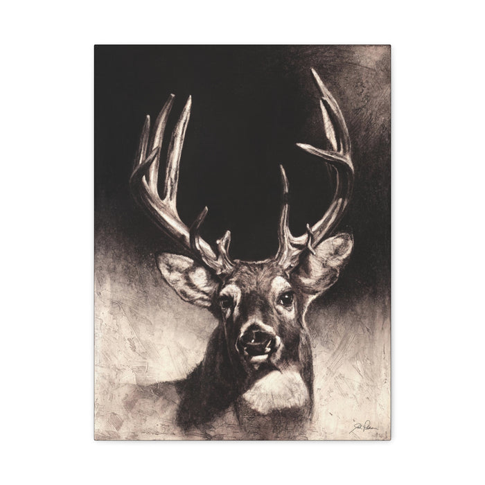 "Nice Buck" Stretched Canvas