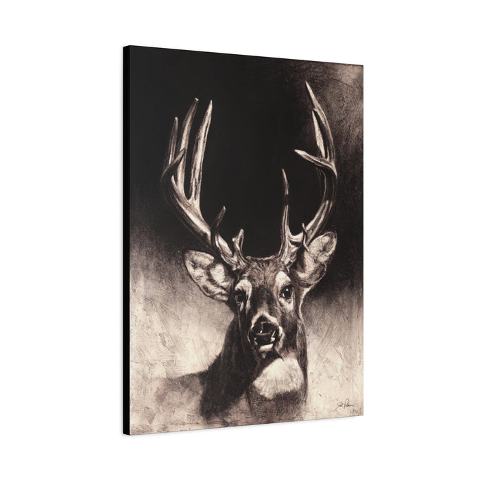 "Nice Buck" Stretched Canvas