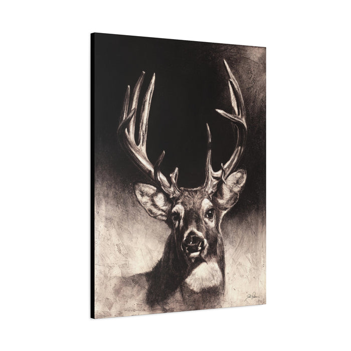 "Nice Buck" Stretched Canvas