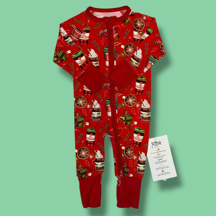 NWT Fletch Holiday Fletch Sleeper 0-3m