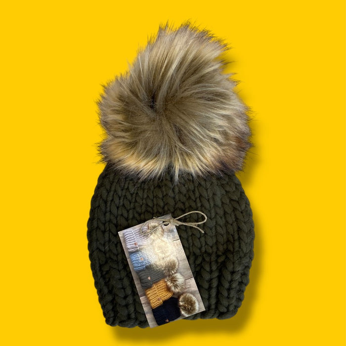 NWT Rustic Maple Wool Hat 0-6m