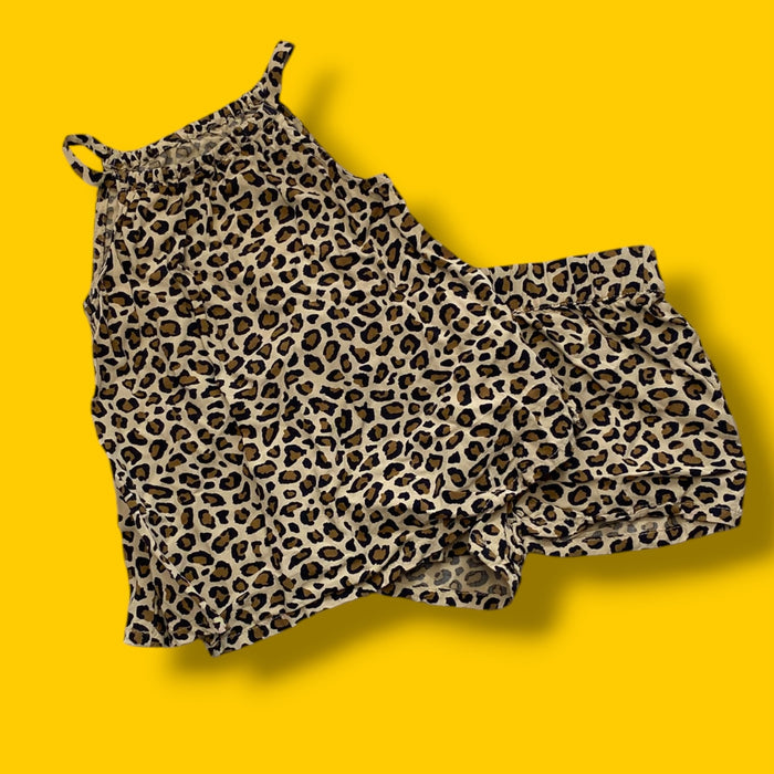Old Navy Leopard 2 piece Set 2Y