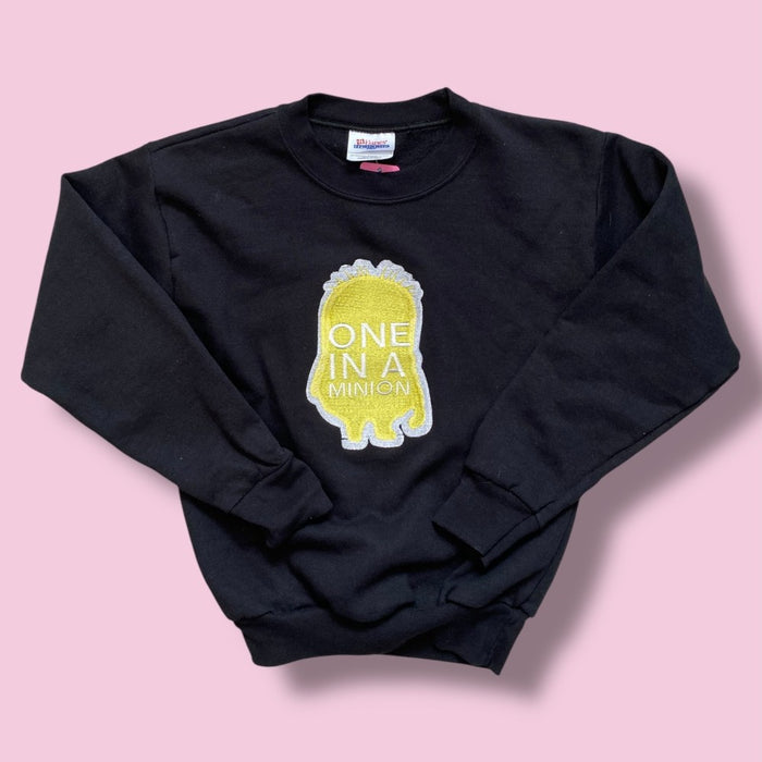 One In a Minion Sweater 10-12Y