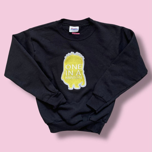 One In a Minion Sweater 10-12Y