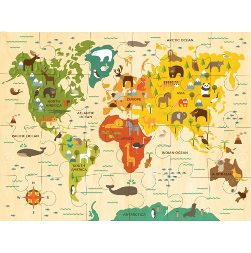 Our World Floor Puzzle