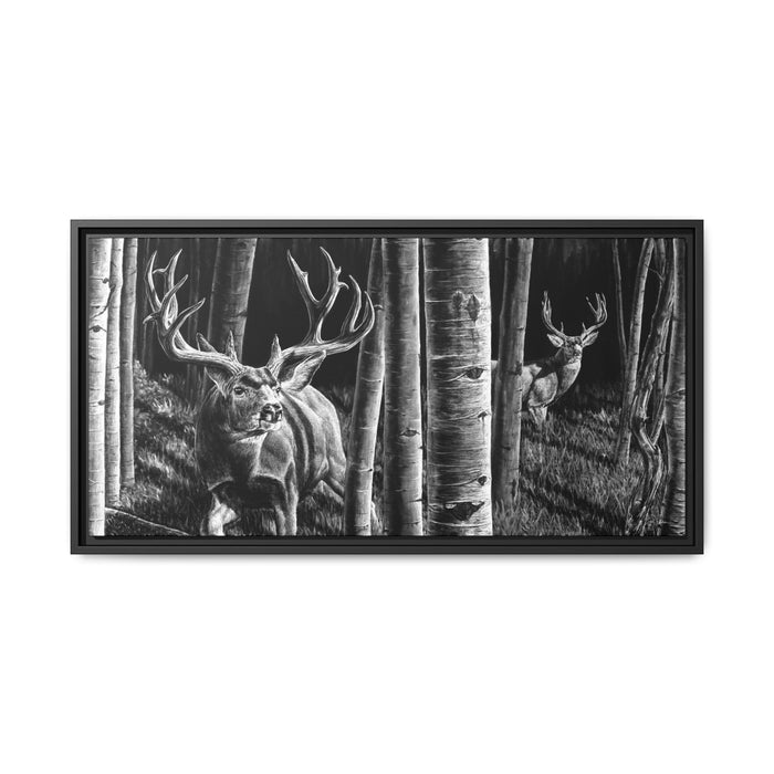 32" x 16" (Horizontal) / Black / 1.25"