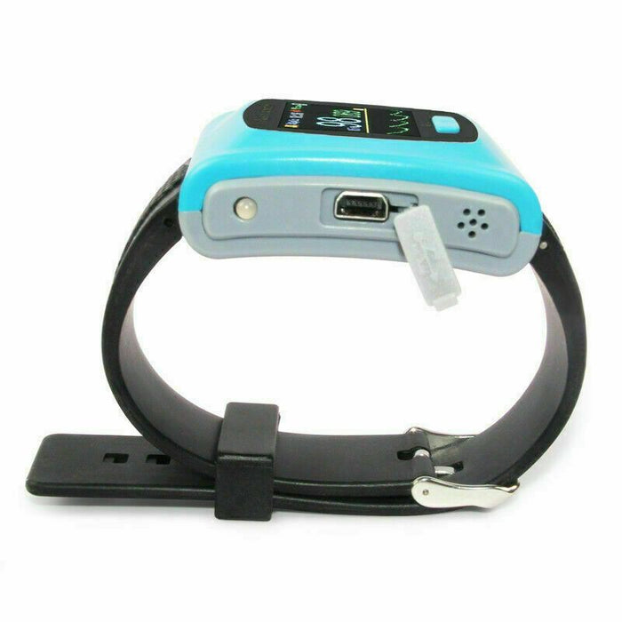 Overnight Fingertip Pulse Oximeter Blood Oxygen Monitor Watch