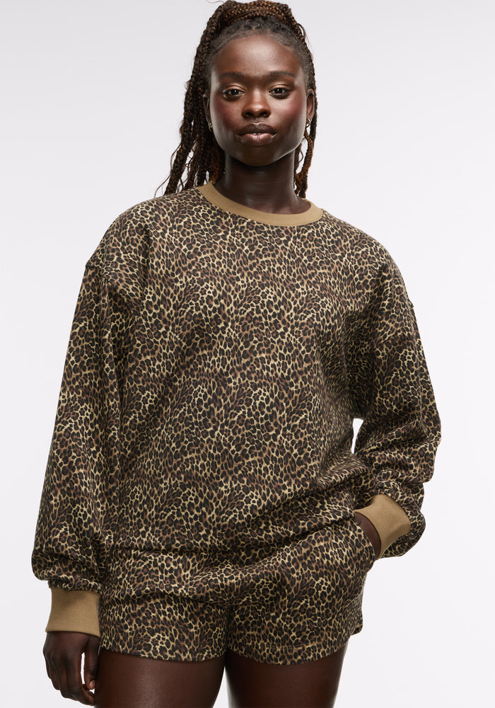 Oversized Crewneck Sweatshirt