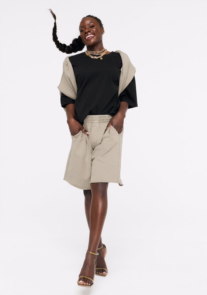 Oversized Mockneck Sweatshirt