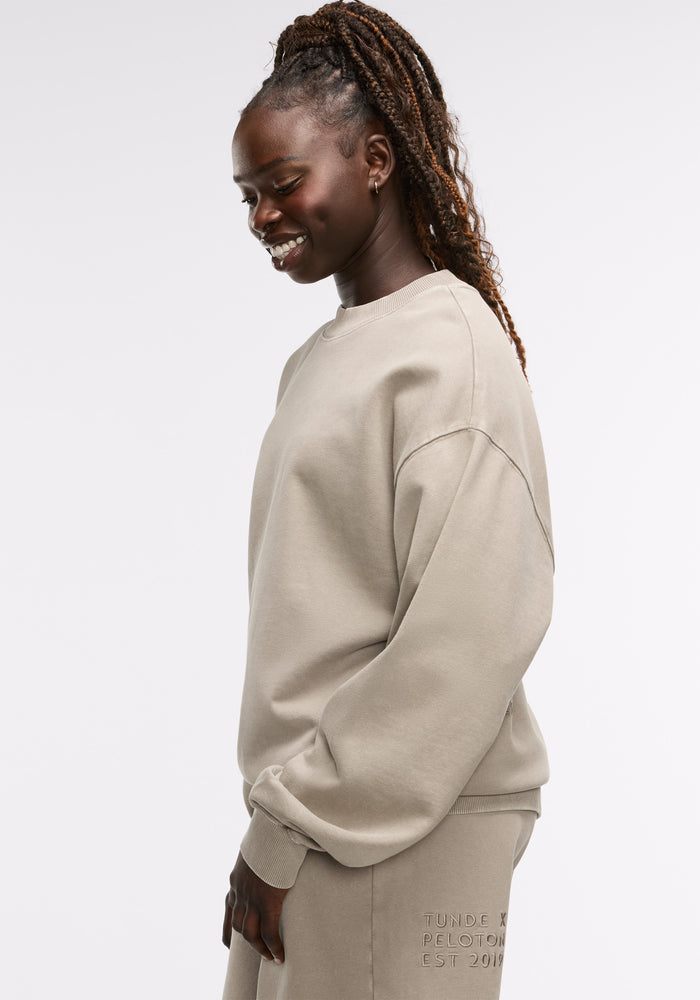 Oversized Mockneck Sweatshirt