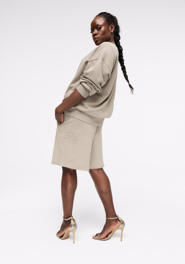 Oversized Mockneck Sweatshirt
