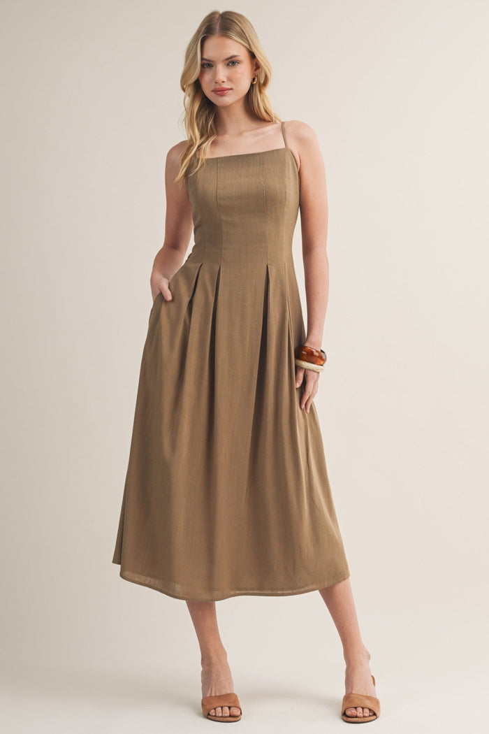 DRESS WITH POCKETS