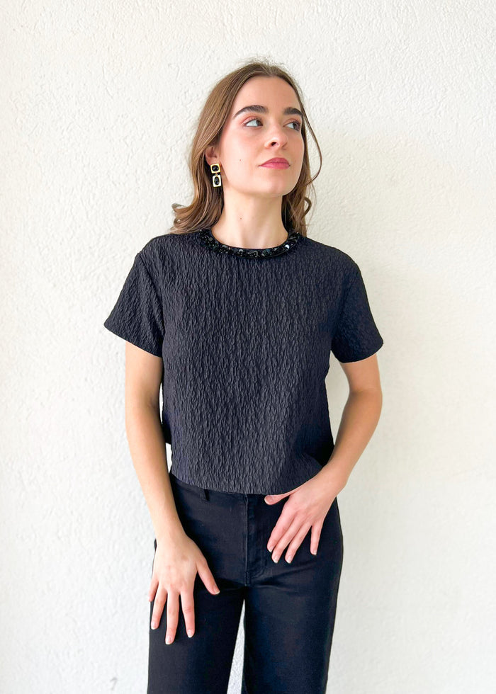 TEXTURED BLACK TOP