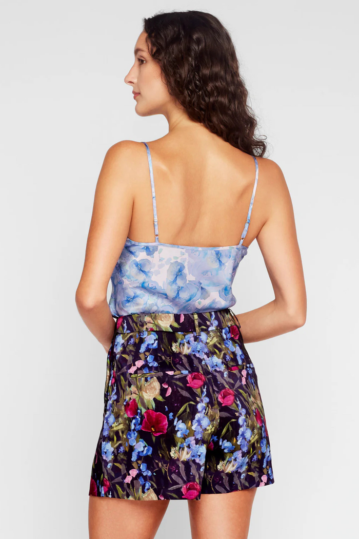 FLORA BACK AND FRONT POCKET  SHORTS