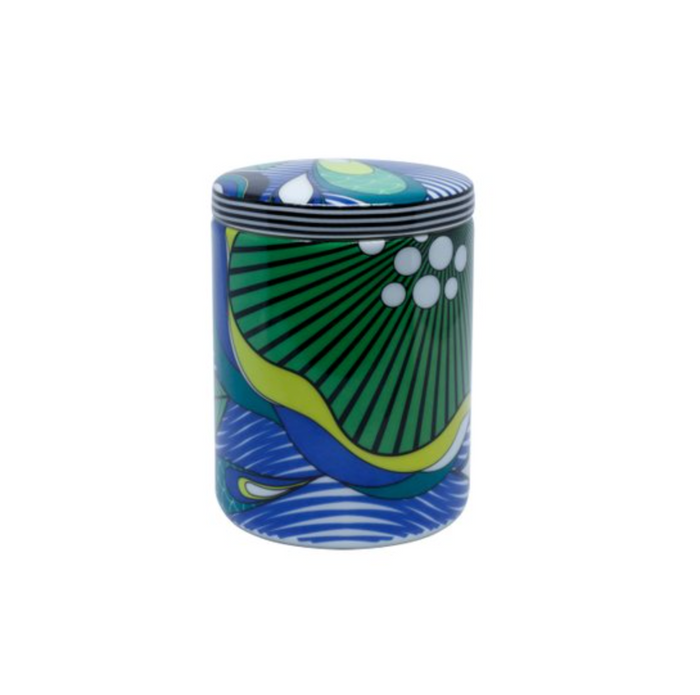 Peacock Candle Green