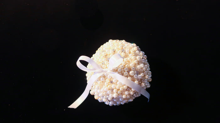 Pearl Beaded Bridal Pillow