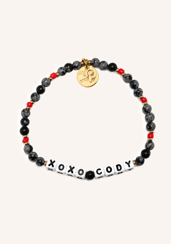 Peloton x Little Words Project XOXO Cody Bracelet