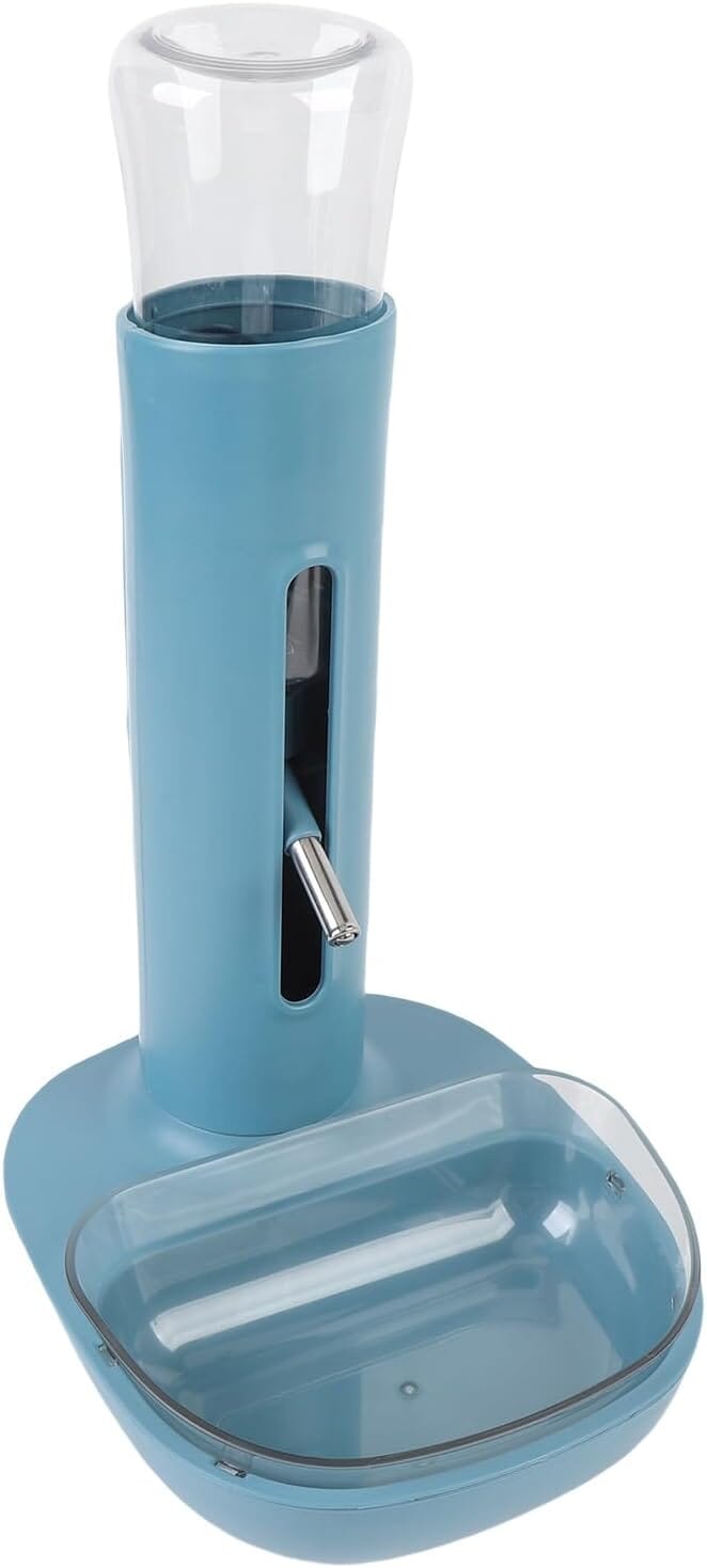 Pet Standing Water Dispenser Cat Dog Standing Bowl with Detachable Pole Dog Bowls & Feeders Pet Clever Blue