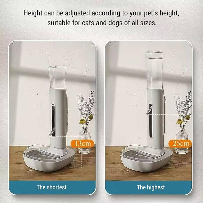 Pet Standing Water Dispenser Cat Dog Standing Bowl with Detachable Pole Dog Bowls & Feeders Pet Clever