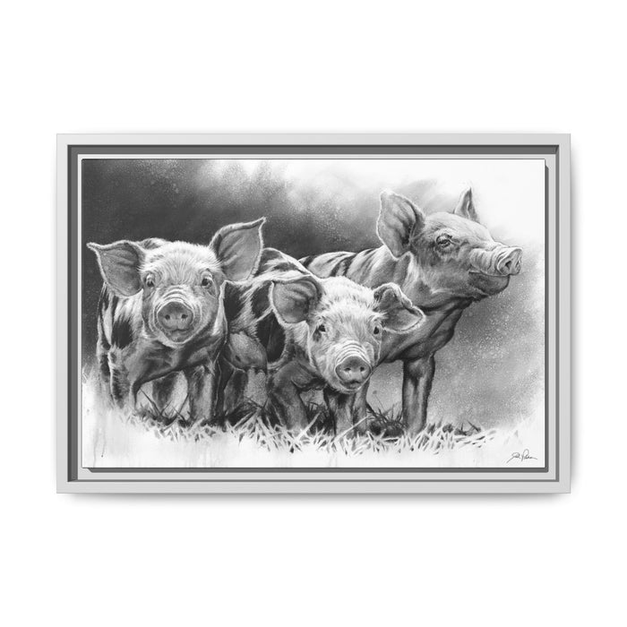 18″ x 12″ (Horizontal) / White / 1.25"