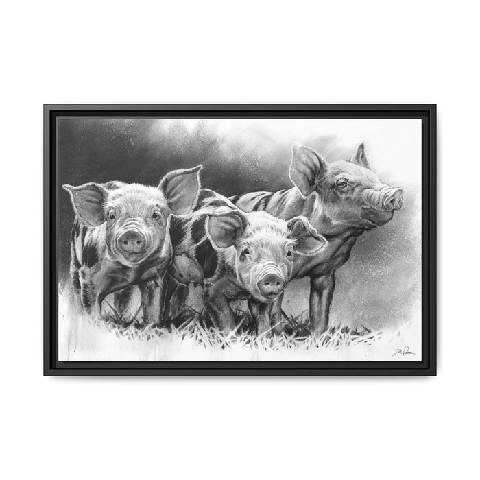 24″ x 16″ (Horizontal) / Black / 1.25"