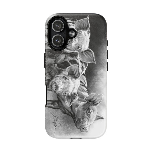 "Pig Tales" Magnetic Tough Case