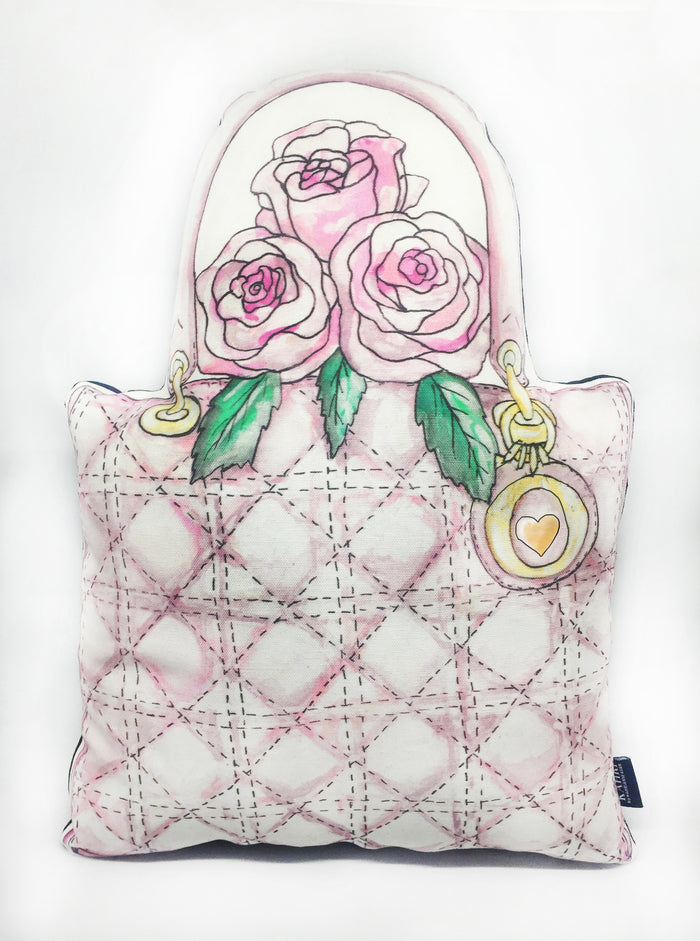 Pink Purse Pillow