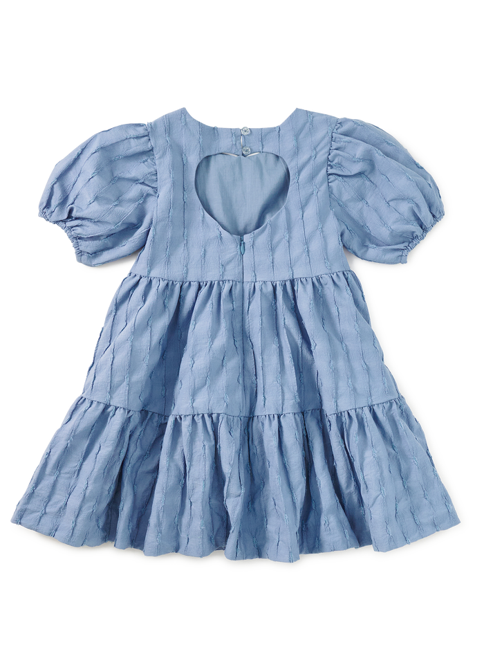 Pleated Heartback Dress