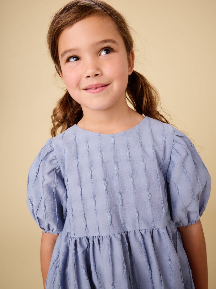 Pleated Heartback Dress