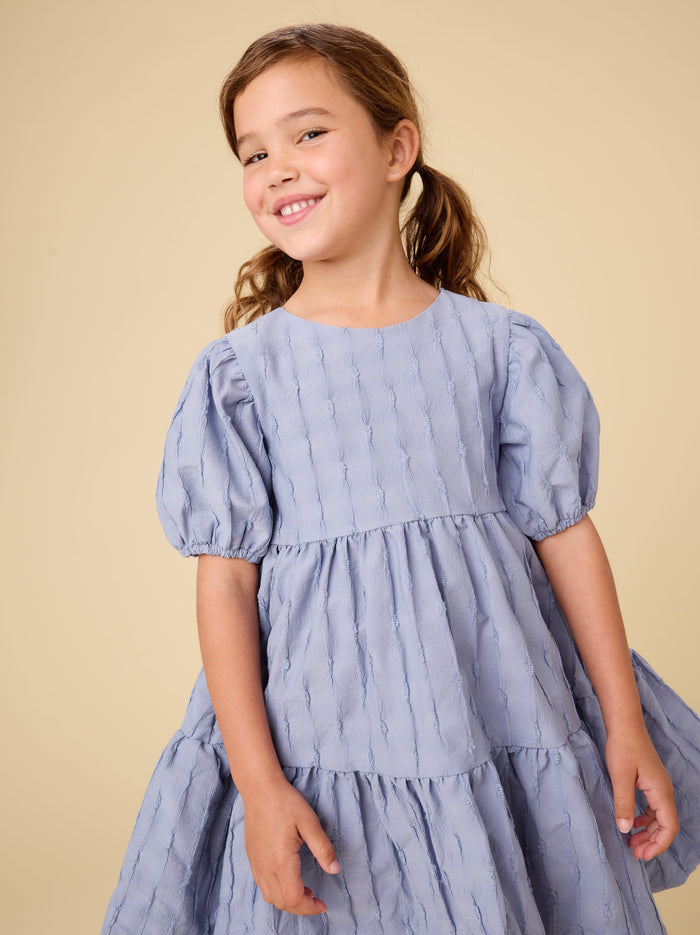 Pleated Heartback Dress