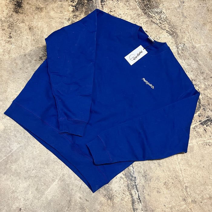 POLAR DAVE CREWNECK SWEATSHIRT (DEEP ROYAL BLUE)