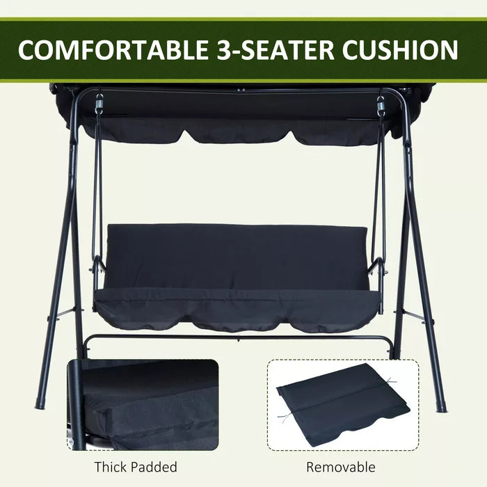 Porch Swing With Stand And Stand