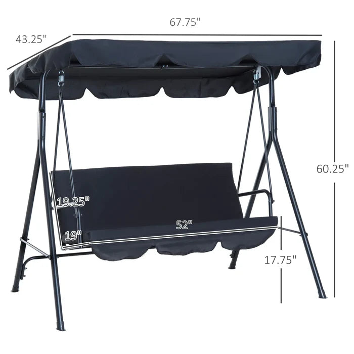 Porch Swing With Stand And Stand
