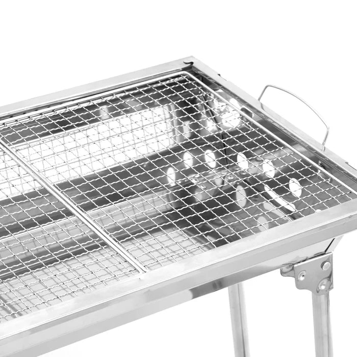 Portable Charcoal Grill With Folding Legs